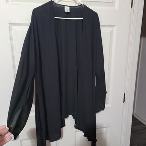 Time and Tru Black Kimono